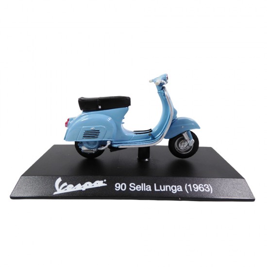 Machetă moto Magazine Models [1:18] - Vespa 1963 90 Sella Lunga - Blue